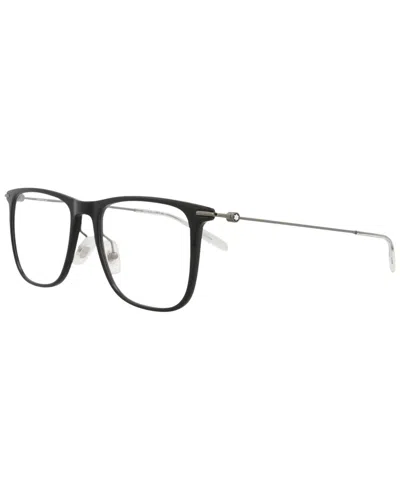 Montblanc Men's 53mm Optical Frames In Black