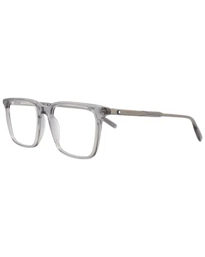 Montblanc Men's 54mm Optical Frames In Gray