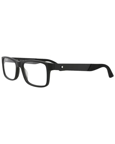 Montblanc Men's 56mm Optical Frames In Black