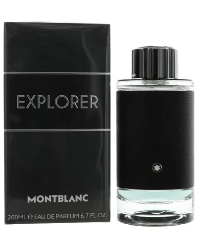 Montblanc Men's 6.7oz Explorer Edp Spray In Transparent