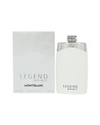 Montblanc Men's 6.7oz Legend Spirit Edt In Transparent