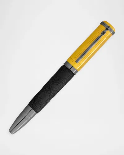 Montblanc Men & Apos;s Great Characters Homage To Bruce Lee Special Edition Rollerball Pen In Black