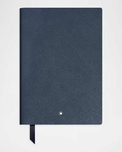 Montblanc Pocket Notebook #148, Indigo - Lined In Blue