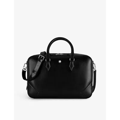 Montblanc Mens Black Meisterstuck Large Branded Document Case