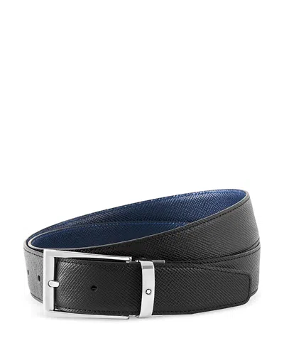 MONTBLANC MEN'S CONTEMPORARY REVERSIBLE LEATHER BELT