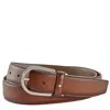 Montblanc Men's Cut-to-size Business Belt- Brown In Brown