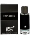 Montblanc Men's Explorer 1oz Edp Spray In Transparent