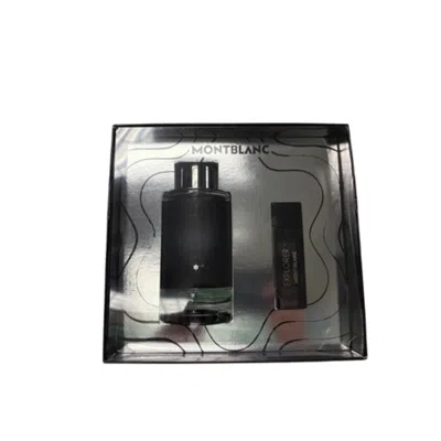 Montblanc Men's Explorer Gift Set Fragrances 3386460147859 In Black