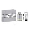 Montblanc Open Box -  Men's Explorer Platinum Gift Set Fragrances 3386460139366 In Platinum