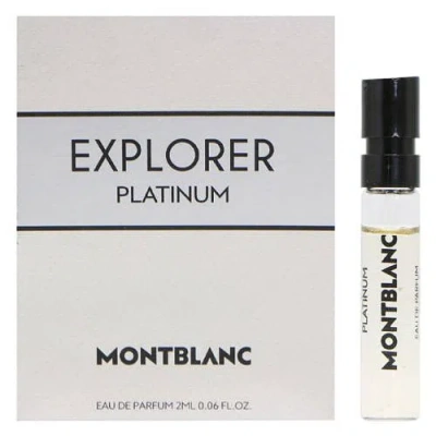 Montblanc Men's Explorer Platinum Edp Spray 0.06 oz Fragrances 3386460135863