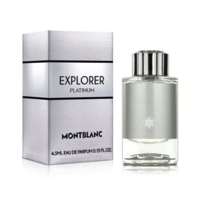 Montblanc Men's Explorer Platinum Edp Spray 0.15 oz Fragrances 3386460135856