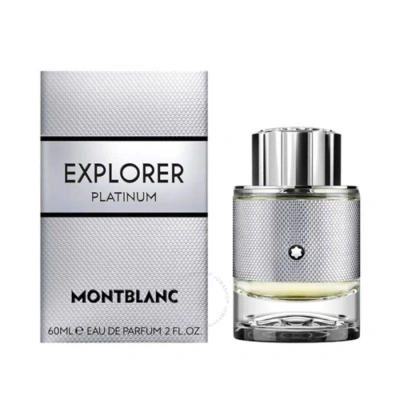 Montblanc Men's Explorer Platinum Edp Spray 2.0 oz Fragrances 3386460135825 In Platinum / Violet
