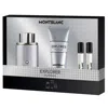 Montblanc Men's Explorer Platinum Gift Set Fragrances 3386460154413