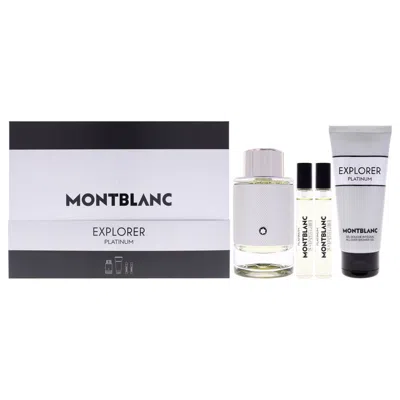 Montblanc Men's Explorer Platinum Gift Set Fragrances 3386460154420