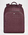 Montblanc Extreme 3.0 Medium Three Compartment Leather Backpack In Cassis