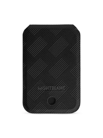 Montblanc Men's Extreme 3.0 Embossed Leather Card Case In Black