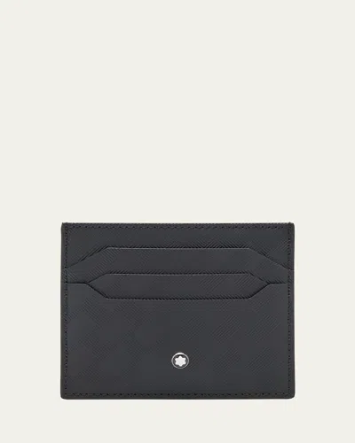 Montblanc Men's Extreme 3.0 Leather Card Holder In Black
