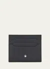 Montblanc Men's Extreme 3.0 Leather Card Holder In Black