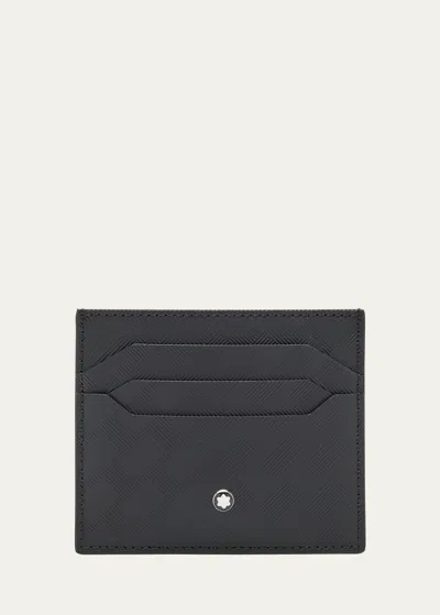 Montblanc Men's Extreme 3.0 Leather Card Holder In Black
