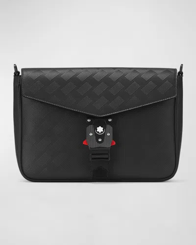 Montblanc Men's Extreme 3.0 Leather Envelope Bag In Black
