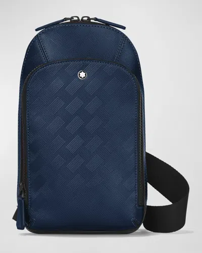 Montblanc Ink Blue Extreme 3.0 Cowhide Sling Bag