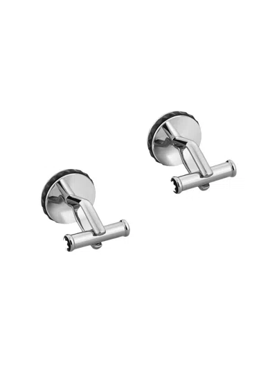 Montblanc Men's Great Characters Stainless Steel Cufflinks In Silver