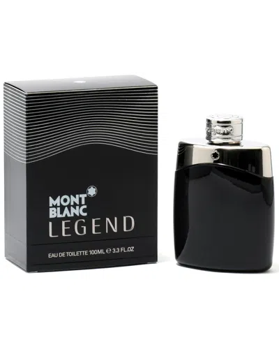 Montblanc Men's Legend 3.3oz Eau De Toilette Spray In Transparent