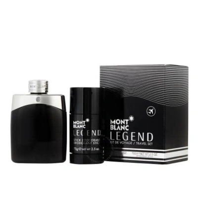 Montblanc Men's Legend Gift Set Fragrances 3386460089364 In White