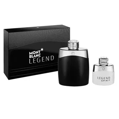 Montblanc Men's Legend Gift Set Fragrances 3386460116657 In Black