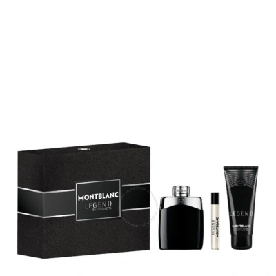 Montblanc Men's Legend Gift Set Fragrances 3386460139052 In Pineapple