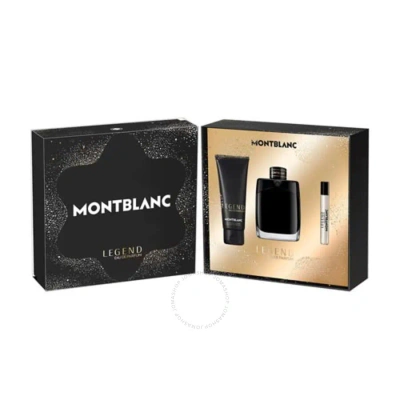 Montblanc Men's Legend Gift Set Fragrances 3386460139298 In Violet