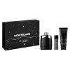 Montblanc Men's Legend Gift Set Fragrances 3386460155618 In Black