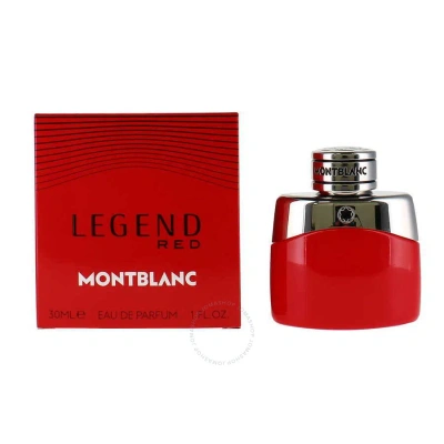 Montblanc Men's Legend Red Edp Spray 1.0 oz Fragrances 3386460127981 In Red   /   Red.