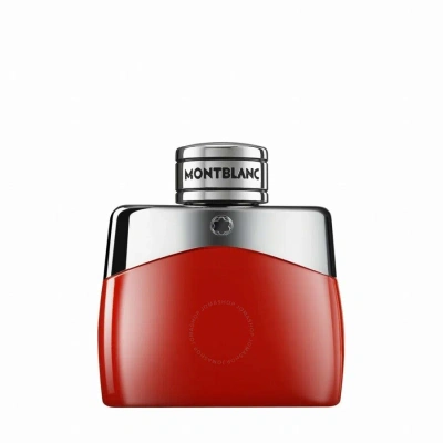 Montblanc Men's Legend Red Edp Spray 1.7 oz Fragrances 3386460127974 In Red   /   Red.