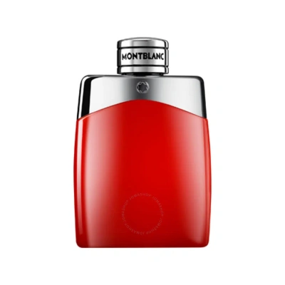 Montblanc Men's Legend Red Edp Spray 3.4 oz Fragrances 3386460127950 In Red   /   Red.