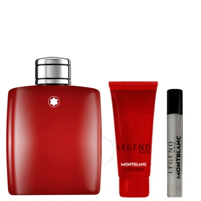 Montblanc Men's Legend Red Gift Set Fragrances 3386460130448 In White