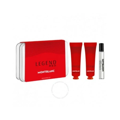 Montblanc Men's Legend Red Gift Set Fragrances 3386460131667 In Red   /   Red. / Cream