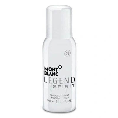 Montblanc Men's Legend Spirit Deodorant Spray 3.4 oz Fragrances 3386460083324 In N/a