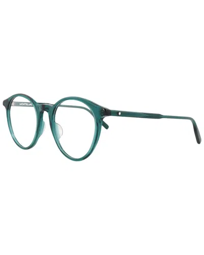 Montblanc Men's Mb0009o 52mm Optical Frames In Green