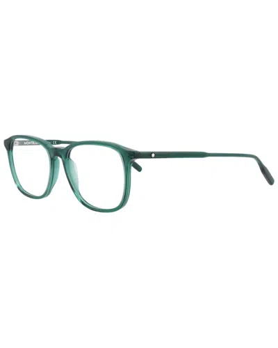 Montblanc Men's Mb0085o 52mm Optical Frames In Green