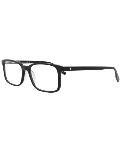 Montblanc Men's Mb0152o 54mm Optical Frames In Black