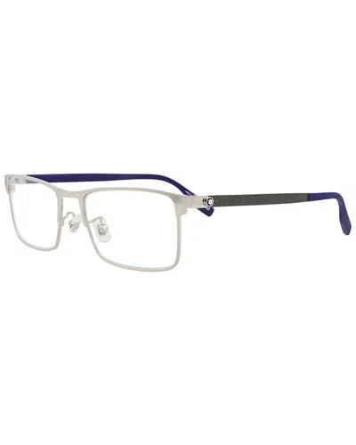 Montblanc Men's Mb0187o 54mm Optical Frames In Silver