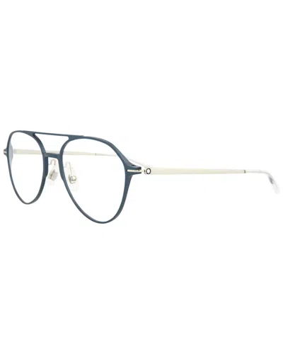 Montblanc Men's Mb0195o 55mm Optical Frames In Blue