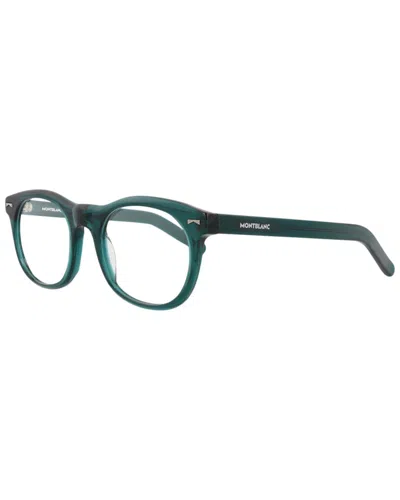 Montblanc Men's Mb0229o 54mm Optical Frames In Green