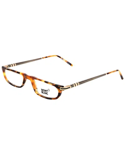 Montblanc Men's Mb0254 50mm Optical Frames In Yellow