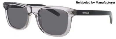 Montblanc Men's Mb0260s Acetate Sunglasses In Orange