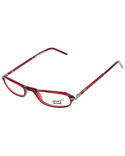 Montblanc Men's Mb0261 48mm Optical Frames In Red