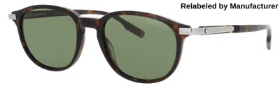 Montblanc Men's Mb0276s Sunglasses, Acetate & Metal Frame, 52-19-145, With Case In In Description