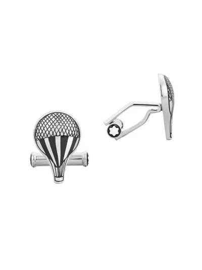 Montblanc Men's Meisterstück Air Balloon Cufflinks In Silver