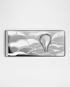 Montblanc Men's Meisterstuck Around The World In 80 Days Money Clip In Silver